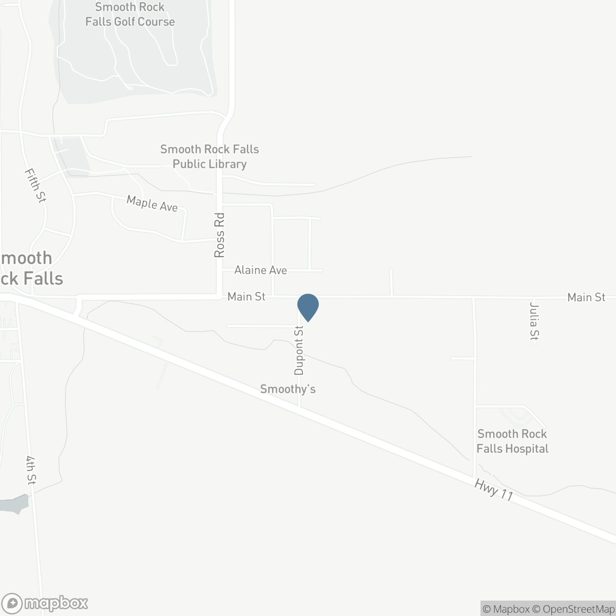 7-9 DUPONT STREET, Smooth Rock Falls, Ontario P0L 2B0